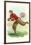 Football Player, Cornell, New York-null-Framed Art Print