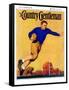 "Football Player," Country Gentleman Cover, November 1, 1931-John Newton Howitt-Framed Stretched Canvas