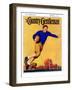 "Football Player," Country Gentleman Cover, November 1, 1931-John Newton Howitt-Framed Giclee Print