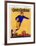 "Football Player," Country Gentleman Cover, November 1, 1931-John Newton Howitt-Framed Giclee Print