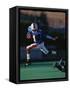Football Player in Action-null-Framed Stretched Canvas