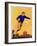 "Football Player,"November 1, 1931-John Newton Howitt-Framed Giclee Print