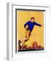 "Football Player,"November 1, 1931-John Newton Howitt-Framed Giclee Print