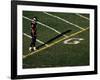 Football Player Standing at the Goal Line-null-Framed Photographic Print