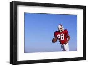 Football Player-DLILLC-Framed Photographic Print