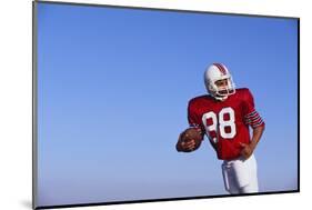 Football Player-DLILLC-Mounted Photographic Print