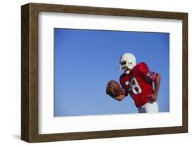 Football Player-DLILLC-Framed Photographic Print