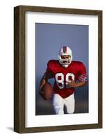 Football Player-DLILLC-Framed Photographic Print