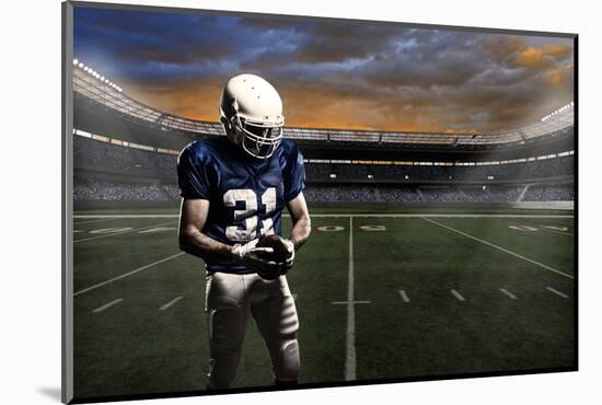 Football Player-Beto Chagas-Mounted Photographic Print