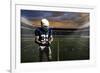 Football Player-Beto Chagas-Framed Photographic Print