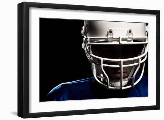 Football Player-Beto Chagas-Framed Photographic Print