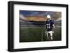 Football Player-Beto Chagas-Framed Photographic Print