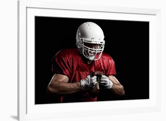 Football Player-Beto Chagas-Framed Photographic Print