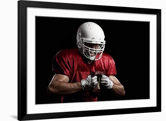 Football Player-Beto Chagas-Framed Photographic Print