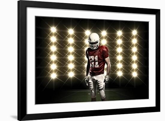 Football Player-Beto Chagas-Framed Photographic Print