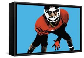 Football player-null-Framed Stretched Canvas