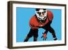 Football player-null-Framed Giclee Print