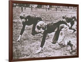 Football Players, Early 1900S-Marvin Boland-Framed Giclee Print