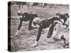 Football Players, Early 1900S-Marvin Boland-Stretched Canvas