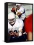 Football Players in a Field-null-Framed Stretched Canvas