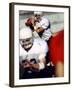 Football Players in a Field-null-Framed Photographic Print