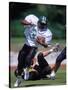 Football Players in Action-null-Stretched Canvas