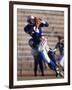 Football Players in Action-null-Framed Photographic Print