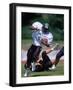 Football Players in Action-null-Framed Photographic Print