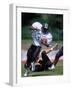 Football Players in Action-null-Framed Photographic Print