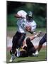 Football Players in Action-null-Mounted Photographic Print
