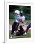 Football Players in Action-null-Framed Photographic Print