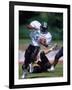 Football Players in Action-null-Framed Photographic Print