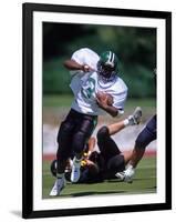 Football Players in Action-null-Framed Photographic Print