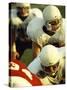 Football Players Playing in a Field-null-Stretched Canvas