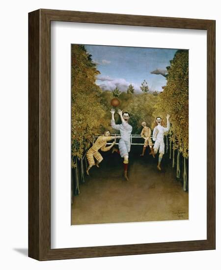 Football Players-Henri Rousseau-Framed Giclee Print