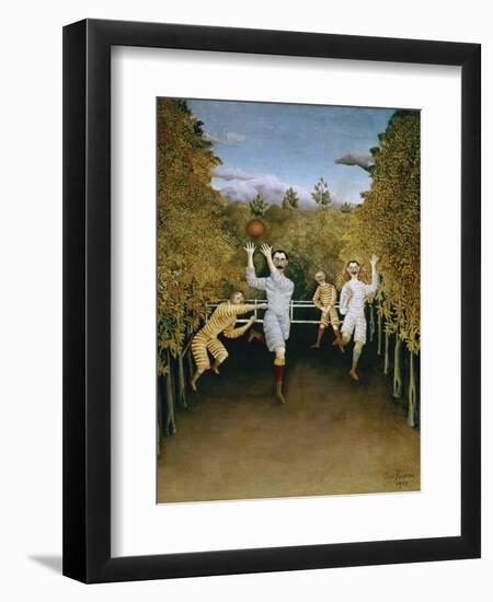 Football Players-Henri Rousseau-Framed Giclee Print