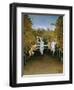 Football Players-Henri Rousseau-Framed Giclee Print