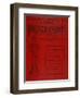 Football Programme-null-Framed Giclee Print