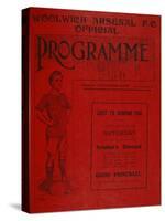 Football Programme-null-Stretched Canvas