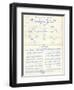 Football Programme-null-Framed Giclee Print