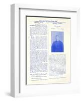 Football Programme-null-Framed Giclee Print