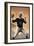 Football - Quarterback-Lantern Press-Framed Art Print