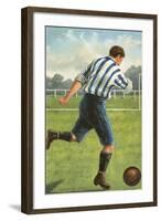 Football, Ready to Shoot-null-Framed Art Print