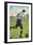 Football, Ready to Shoot-null-Framed Art Print