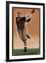 Football - Receiver-Lantern Press-Framed Art Print