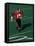 Football Running Back in Action-null-Framed Stretched Canvas