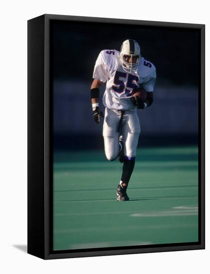 Football Running Back-null-Framed Stretched Canvas