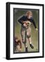 Football - Running Back-Lantern Press-Framed Art Print