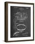 Football Shoulder Pads Patent-null-Framed Art Print