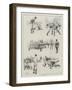 Football Sketches-Amedee Forestier-Framed Giclee Print